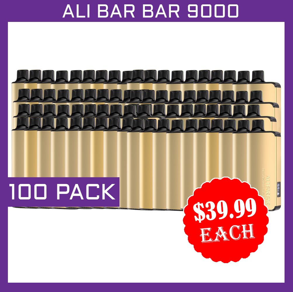 ALIBARBAR INGOT 9000 PUFFS - 100 PACK — Buy Online Australia | Aussie Vape