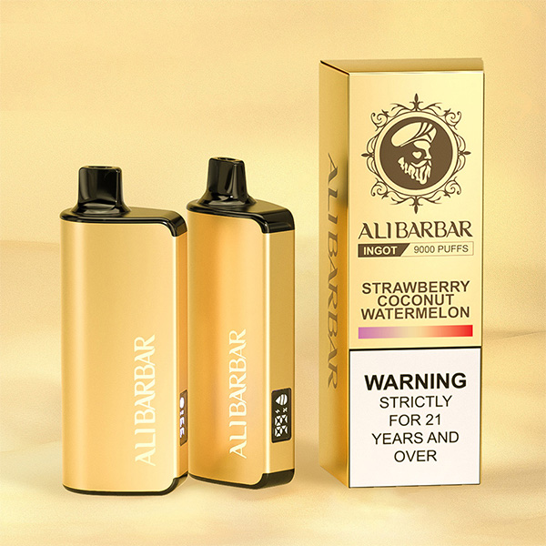 ALIBARBAR INGOT 9000 Puffs 2 - Pack Bundle