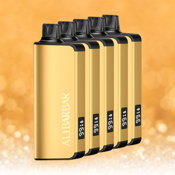 ALIBARBAR INGOT 9000 Puffs 5 - Pack Bundle