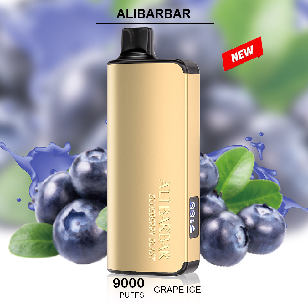ALIBARBAR INGOT - BLUEBERRY BLAST - 9000 PUFFS