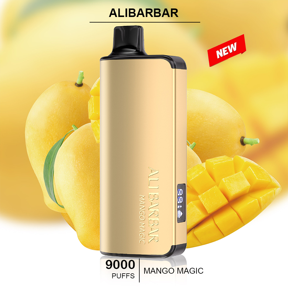 ALIBARBAR INGOT - MANGO MAGIC - 9000 PUFFS
