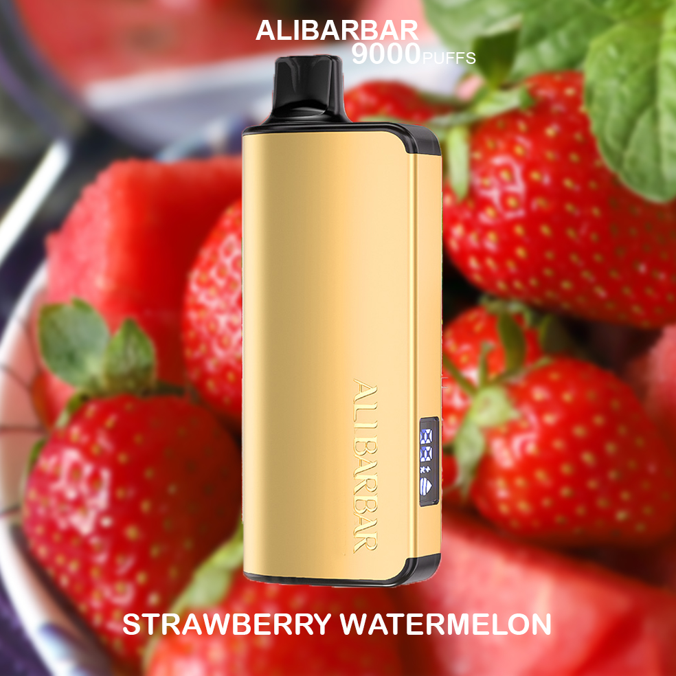 ALIBARBAR INGOT - STRAWBERRY WATERMELON - 9000 PUFFS
