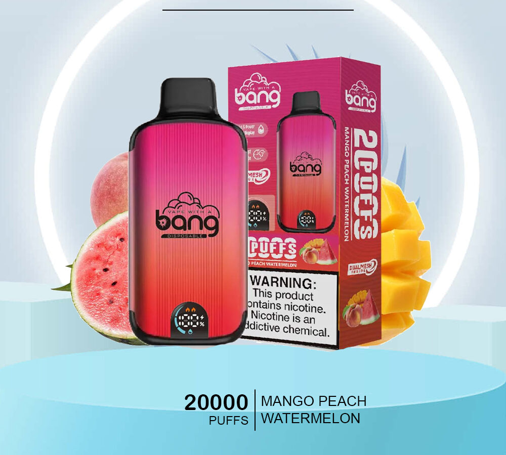 BANG - MANGO PEACH WATERMELON - 20000 PUFFS