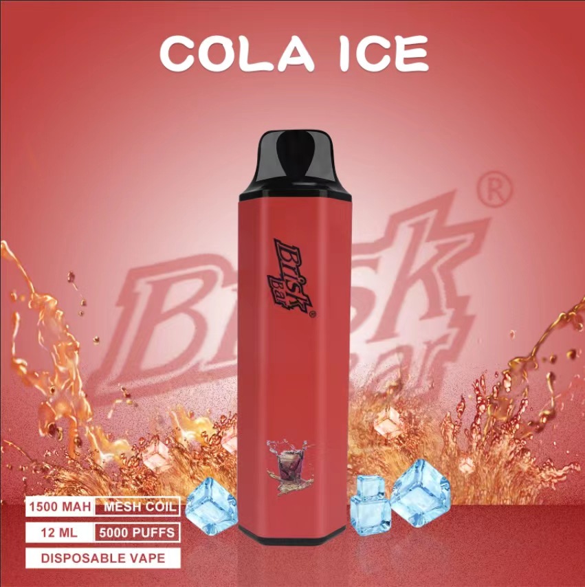 BRISK BAR COLA ICE - 5000 PUFFS