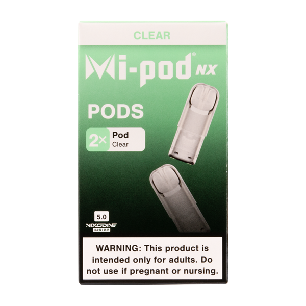 Clear Mi - Pod NX 2pk Pods