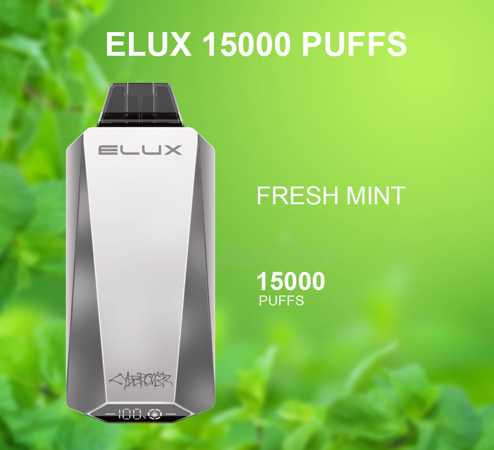 ELUX FRESH MINT - 15000 PUFFS