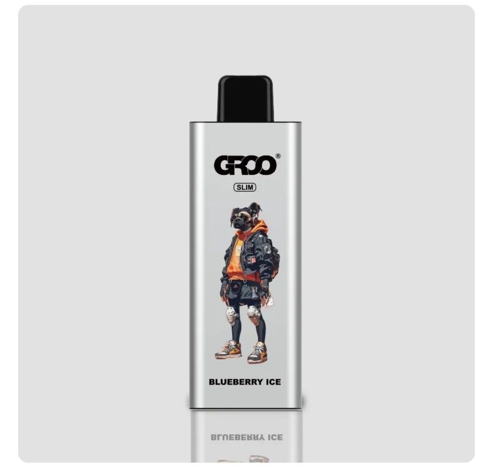 GROO Slim 9000 Puffs Blueberry Ice