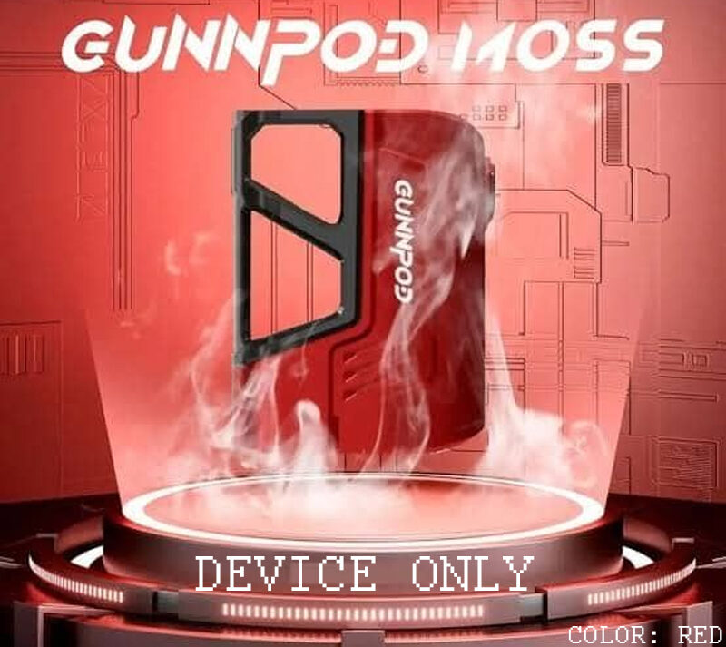 GUNNPOD MOSS - 8000 - Device Only - RED