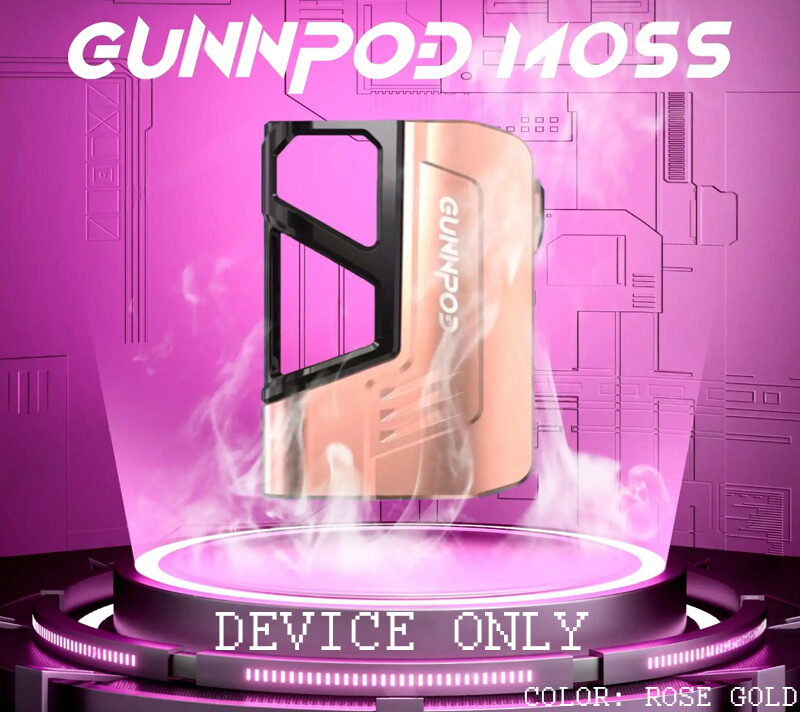 GUNNPOD MOSS - 8000 - Device Only - ROSE GOLD