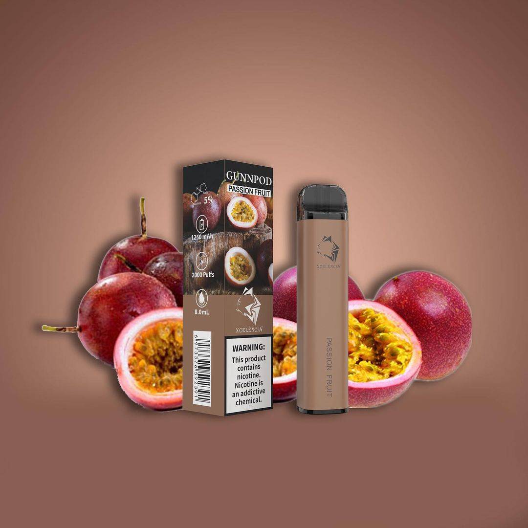 GUNNPOD PASSIONFRUIT - 2000 PUFFS
