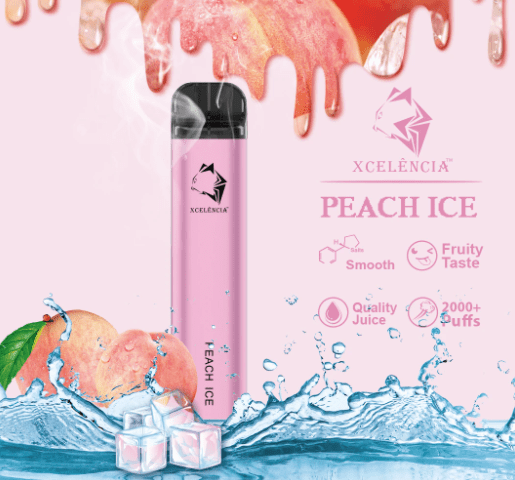 GUNNPOD PEACH ICE - 2000 PUFFS