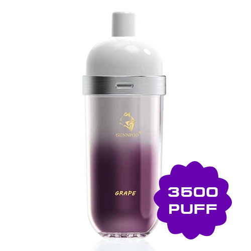 GUNNPOD WAVE GRAPE ICE - 3500 PUFFS