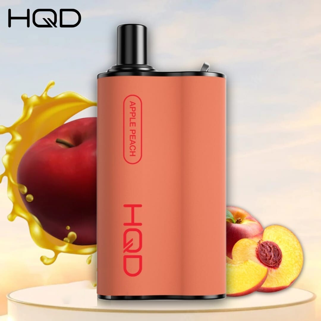 HQD BOX APPLE PEACH - 4000 PUFFS