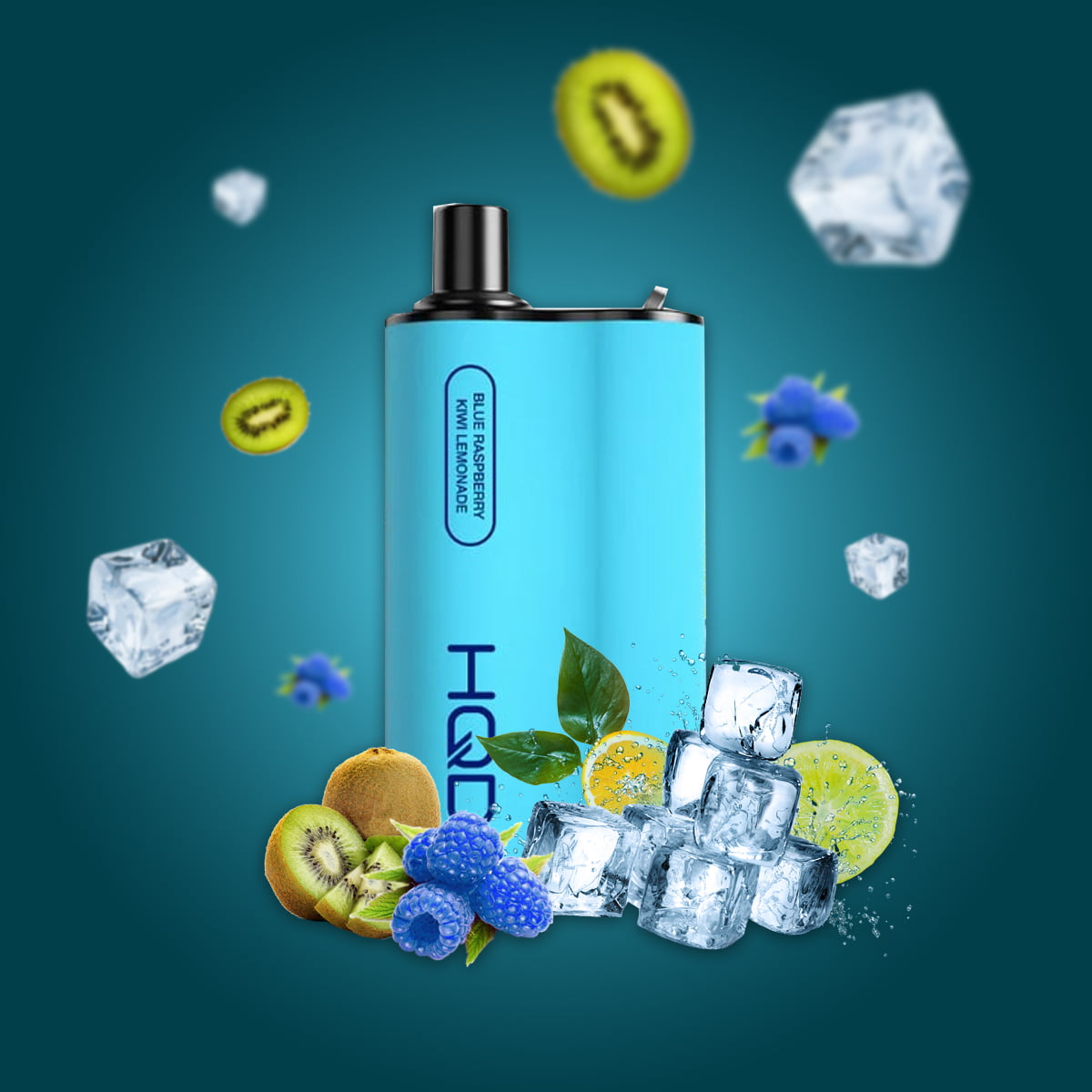 HQD BOX BLUE RASPBERRY KIWI LEMONADE - 4000 PUFFS