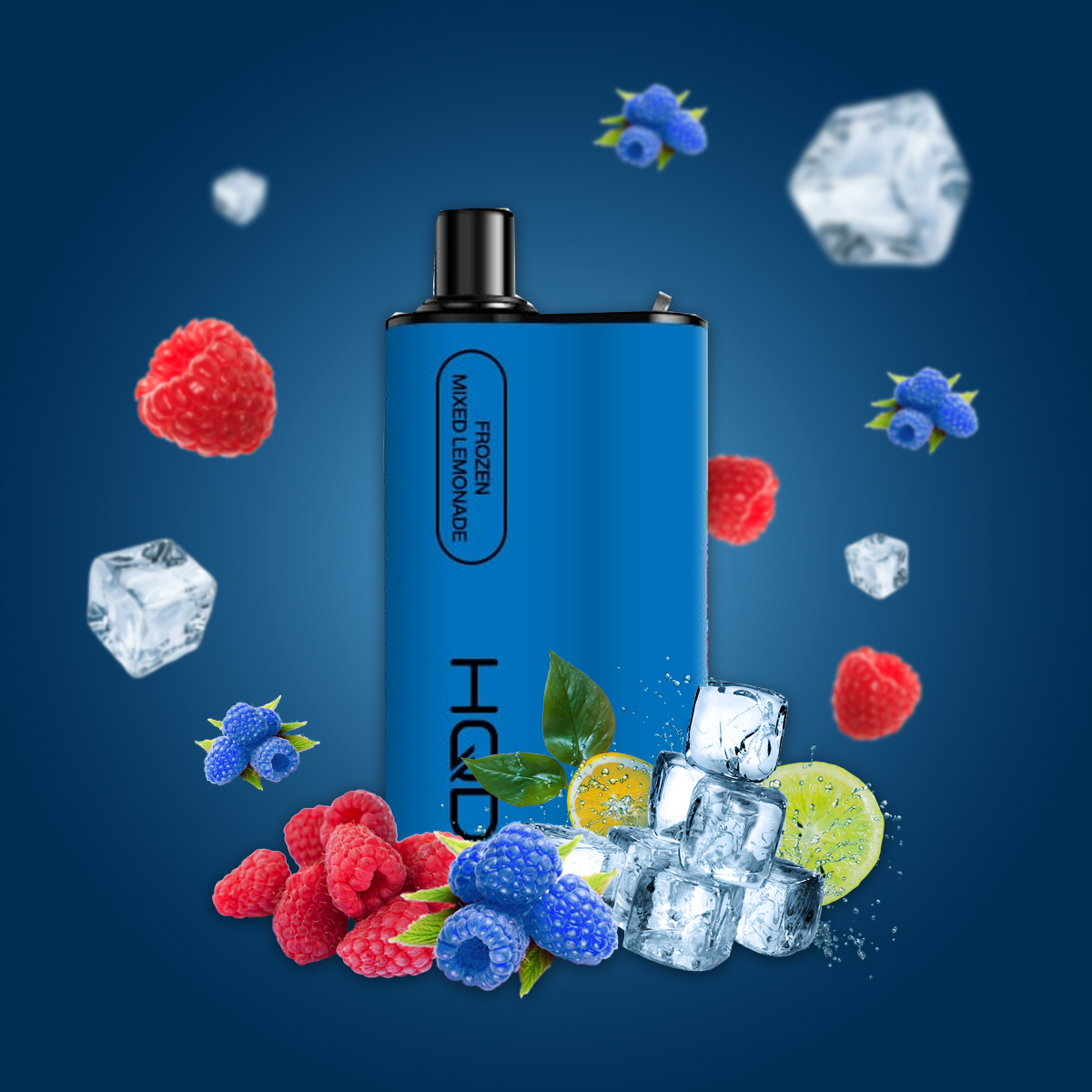 HQD BOX FROZEN MIXED BERRIES - 4000 PUFFS