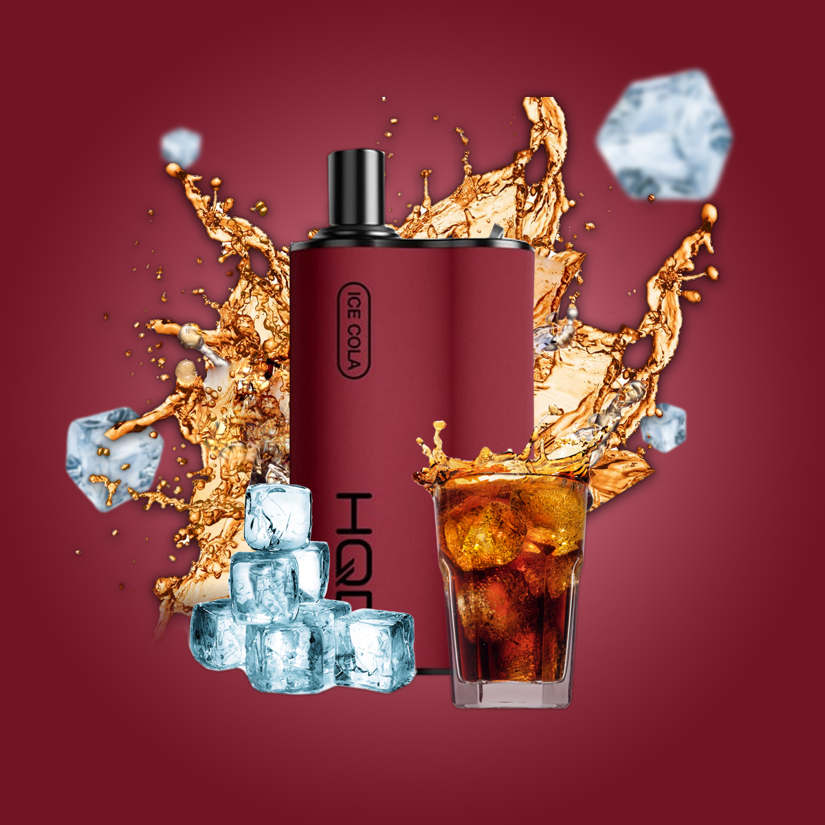 HQD BOX ICE COLA - 4000 PUFFS