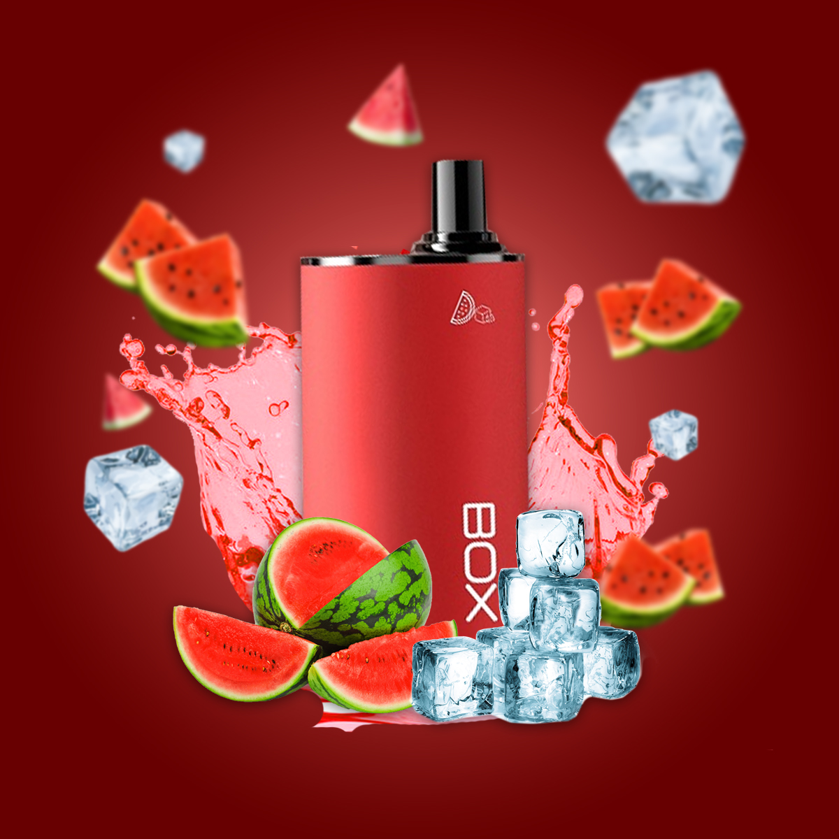 HQD BOX LUSH ICE - 4000 PUFFS