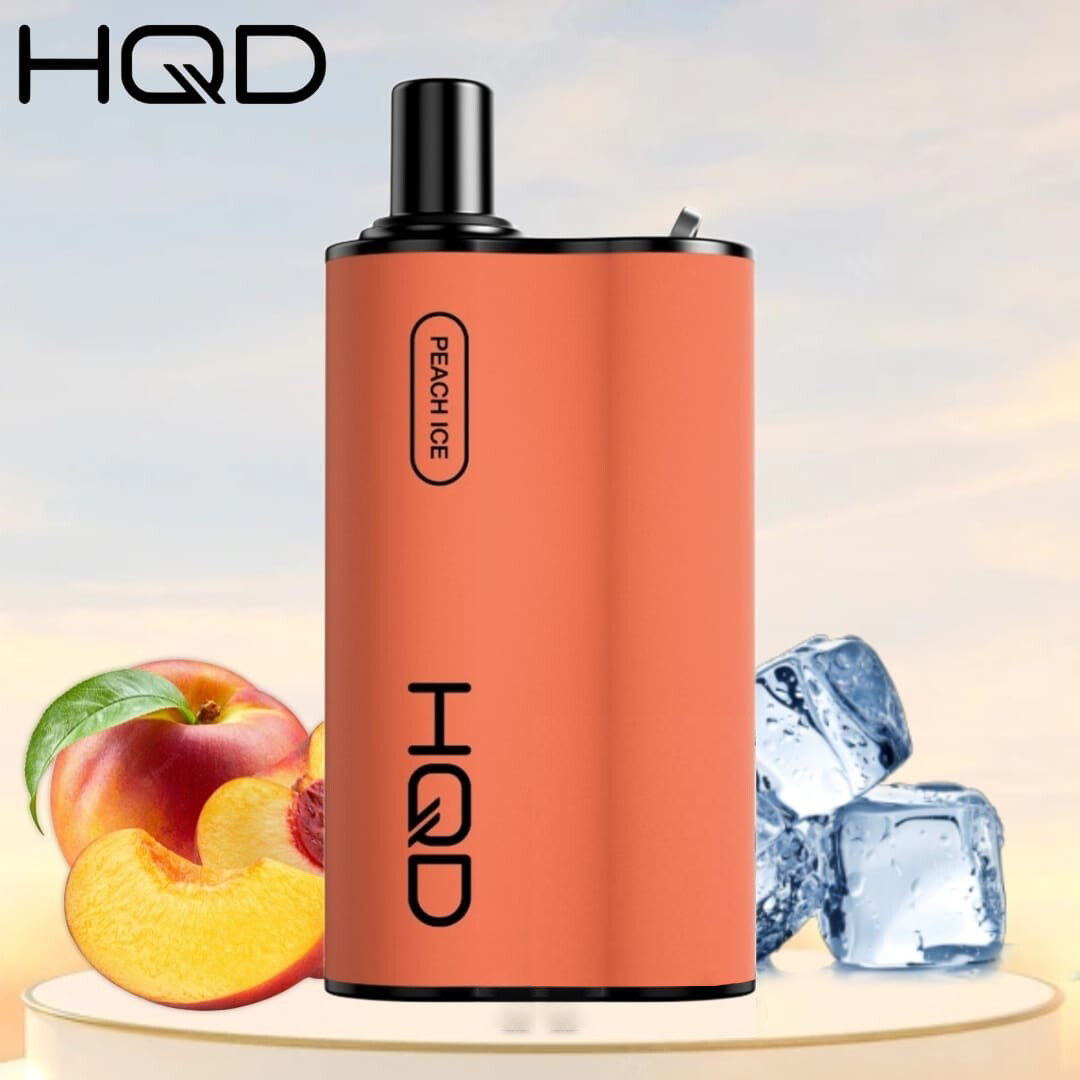 HQD BOX PEACH ICE - 4000 PUFFS
