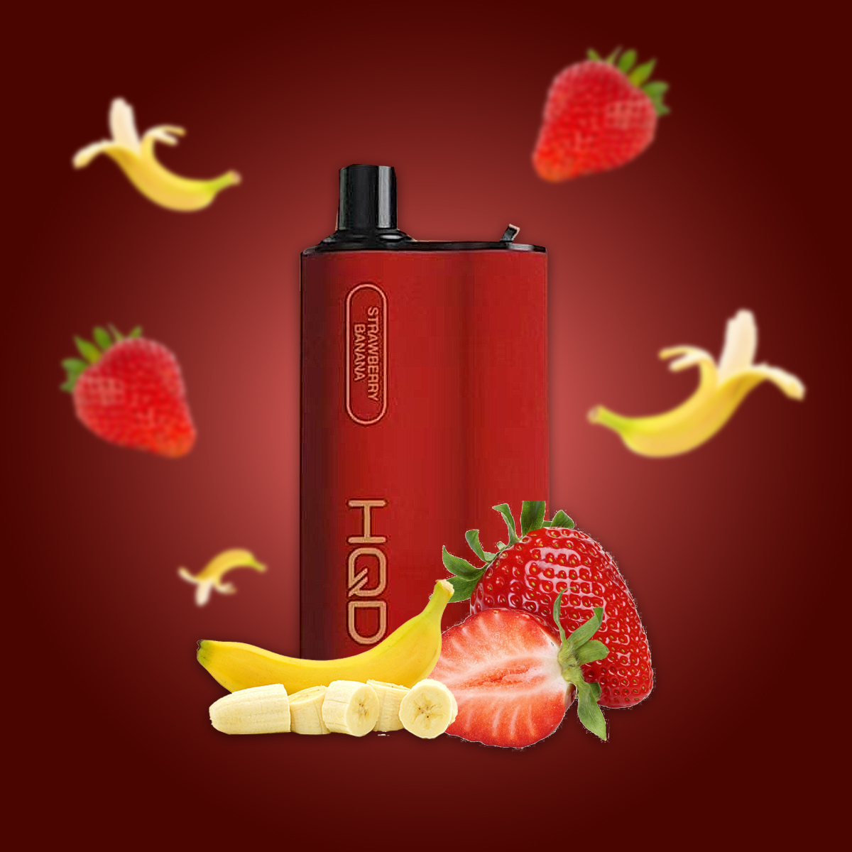 HQD BOX STRAWBERRY BANANA - 4000 PUFFS