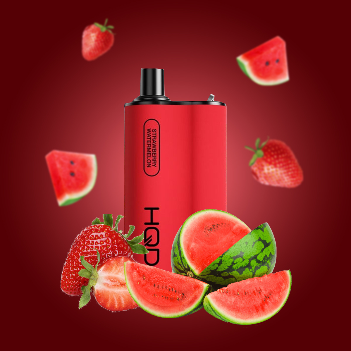 HQD BOX STRAWBERRY WATERMELON - 4000 PUFFS