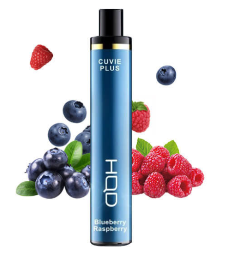 HQD CUVIE PLUS BLUEBERRY RASPBERRY - 1200 PUFFS