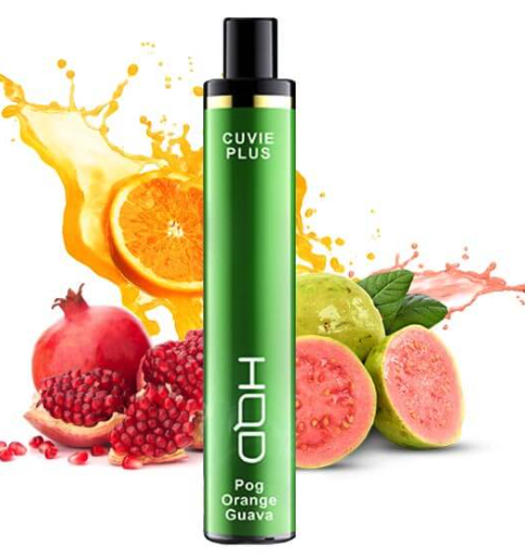 HQD CUVIE PLUS POD ORANGE GUAVA - 1200 PUFFS