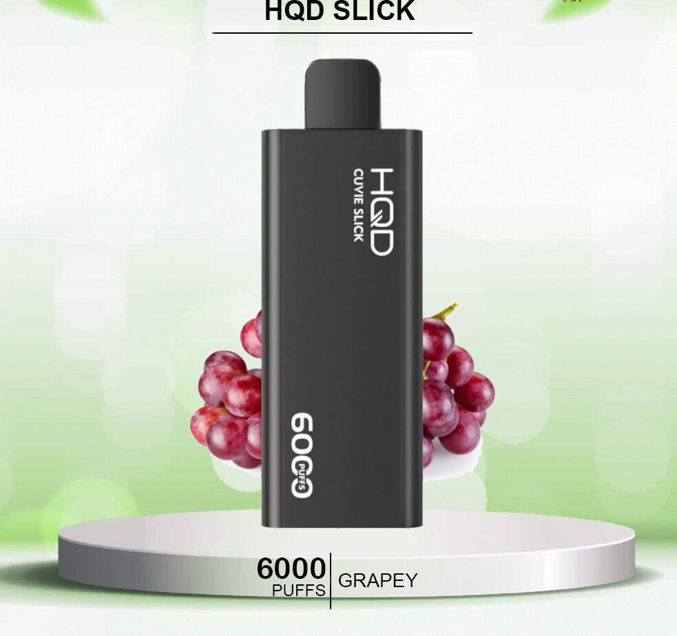 HQD SLICK GRAPEY - 6000 PUFFS
