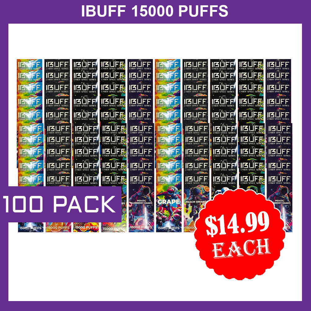 IBUFF SHISHA 15000 PUFFS - 100 PACK — Buy Online Australia | Aussie Vape