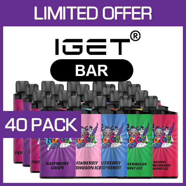 IGET BAR - 3500 PUFFS - 40 PACK — Buy Online Australia | Aussie Vape
