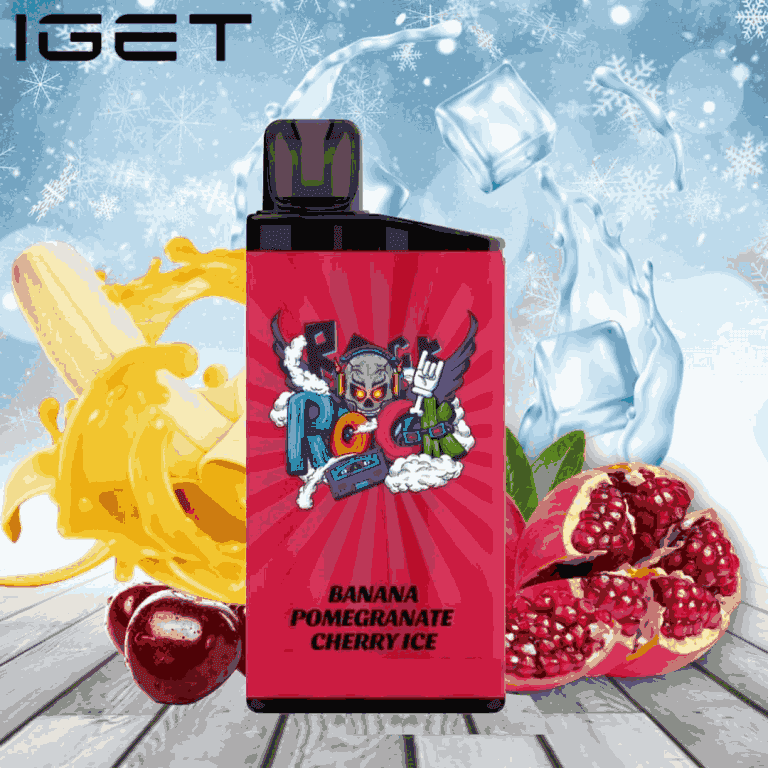 IGET BAR BANANA POMEGRANATE CHERRY ICE - 3500 PUFFS