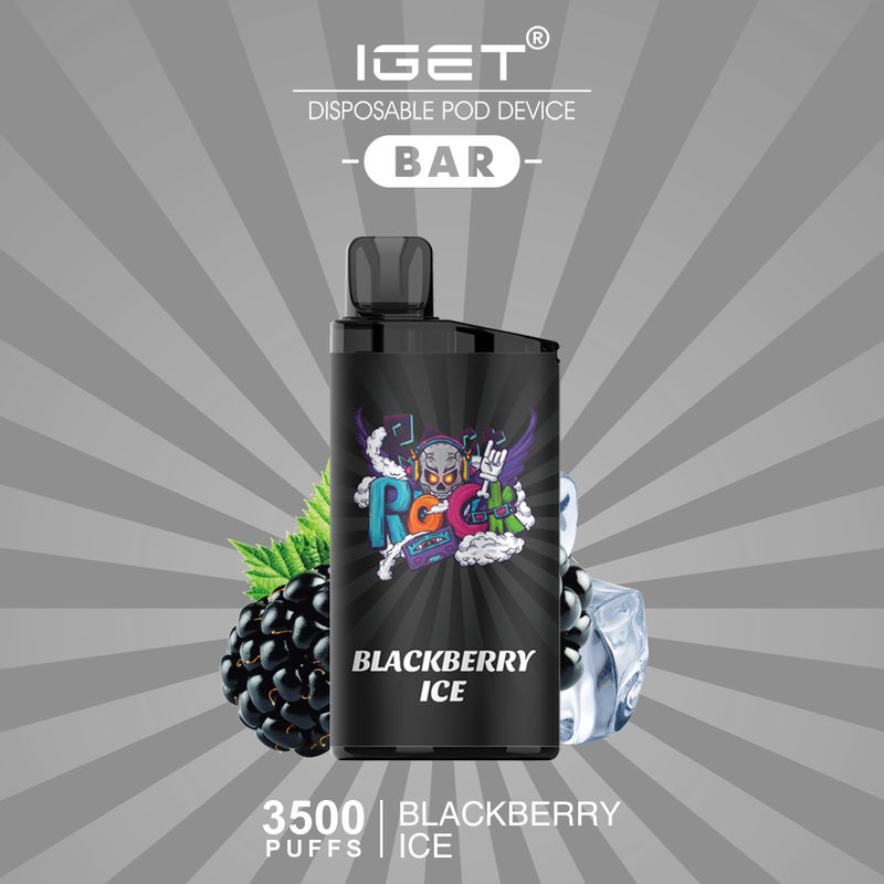 IGET BAR BLACKBERRY ICE - 3500 PUFFS