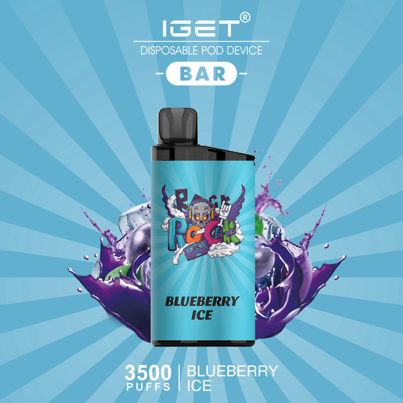 IGET BAR BLUEBERRY ICE - 3500 PUFFS