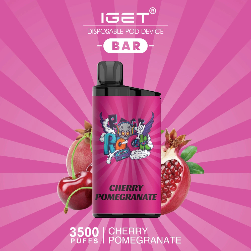 IGET BAR CHERRY POMEGRANATE - 3500 PUFFS