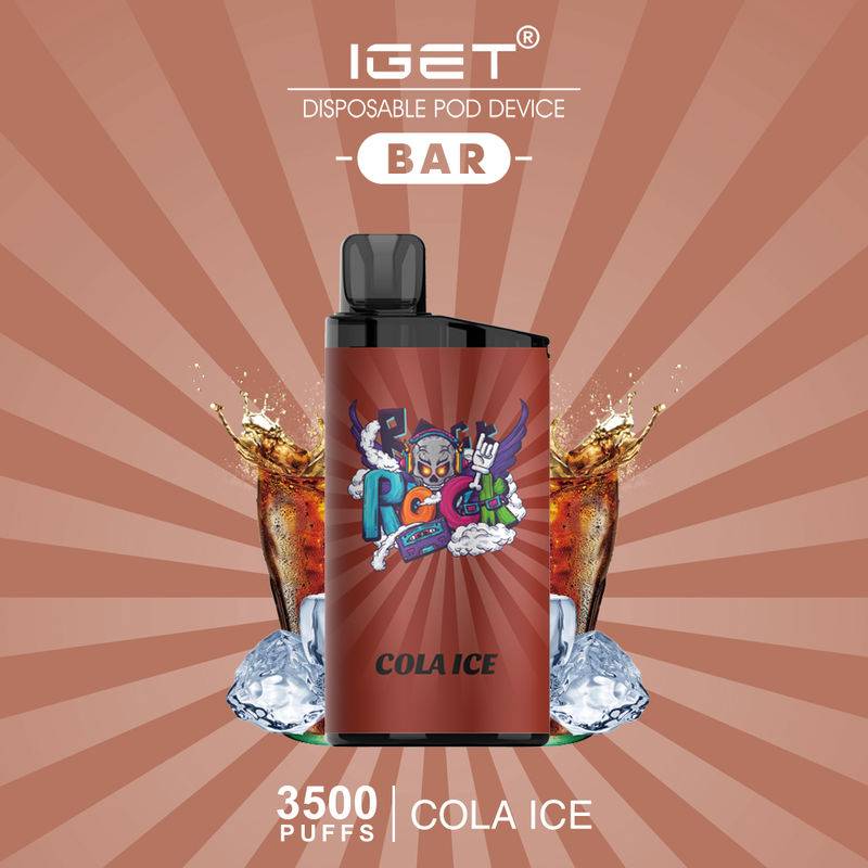 IGET BAR COLA ICE - 3500 PUFFS