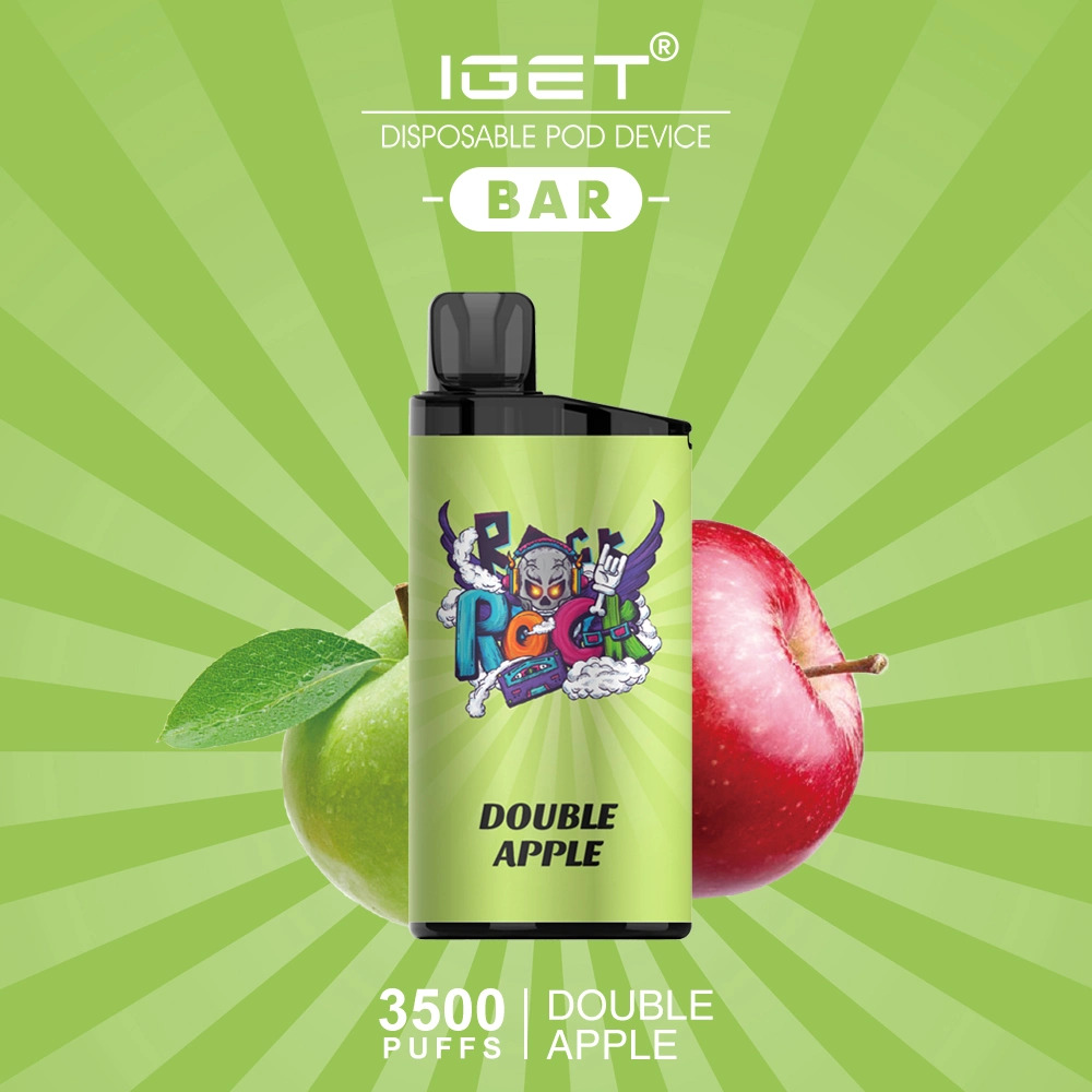 IGET BAR DOUBLE APPLE - 3500 PUFFS