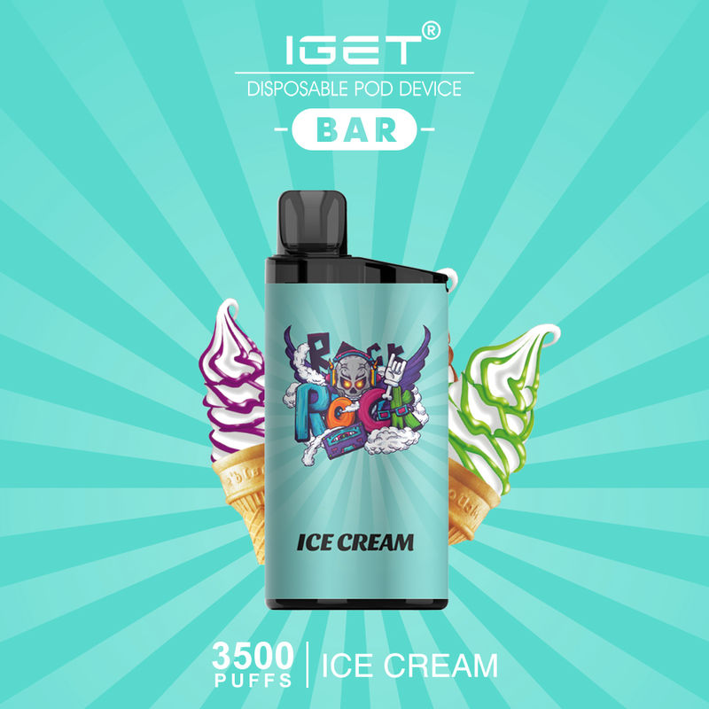 IGET BAR ICE CREAM - 3500 PUFFS
