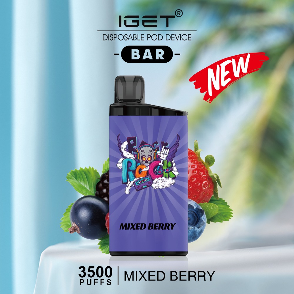 IGET BAR MIXED BERRY - 3500 PUFFS
