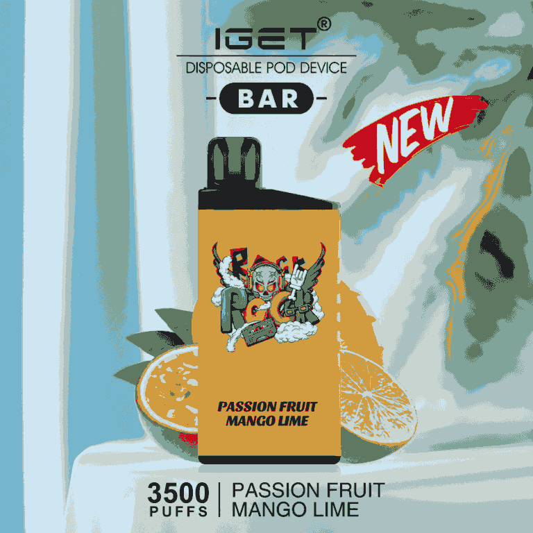 IGET BAR PASSIONFRUIT MANGO LIME - 3500 PUFFS