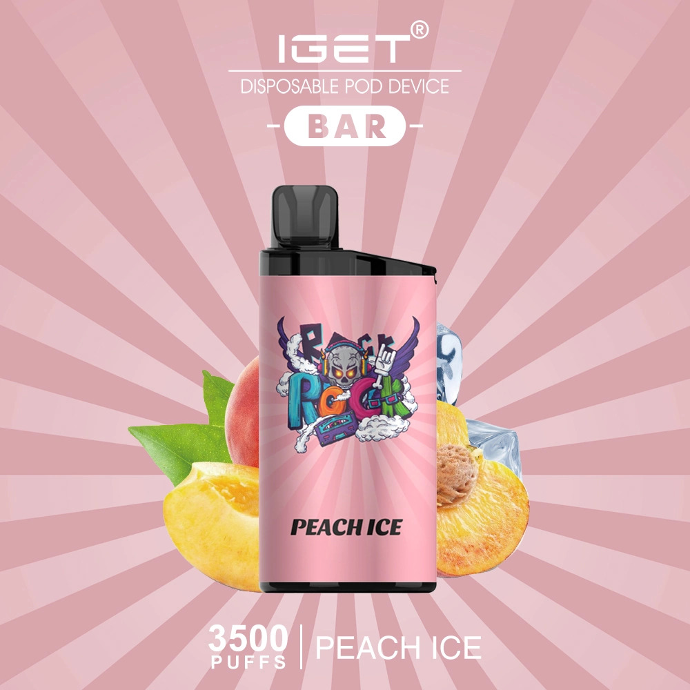IGET BAR PEACH ICE - 3500 PUFFS