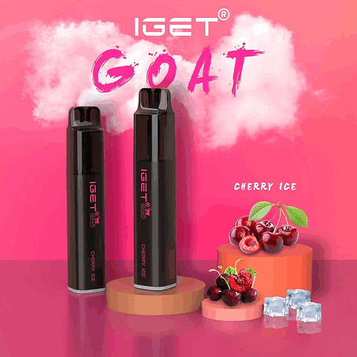 IGET GOAT CHERRY ICE - 5000 PUFFS