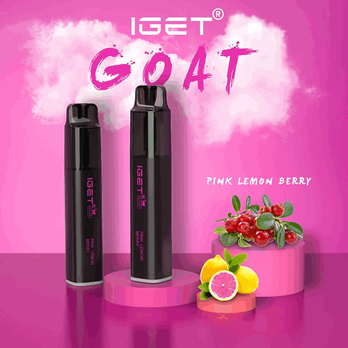 IGET GOAT PINK LEMON BERRY - 5000 PUFFS