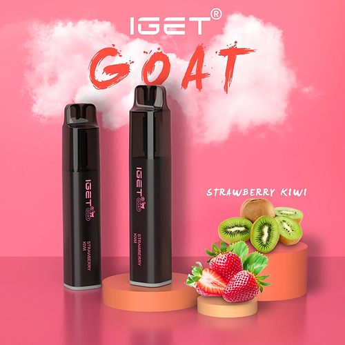 IGET GOAT STRAWBERRY KIWI - 5000 PUFFS