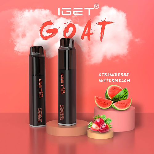 IGET GOAT STRAWBERRY WATERMELON - 5000 PUFFS