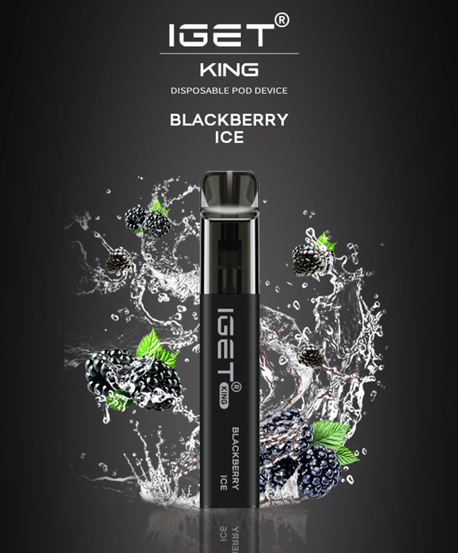 IGET KING BLACKBERRY ICE - 2600 PUFFS