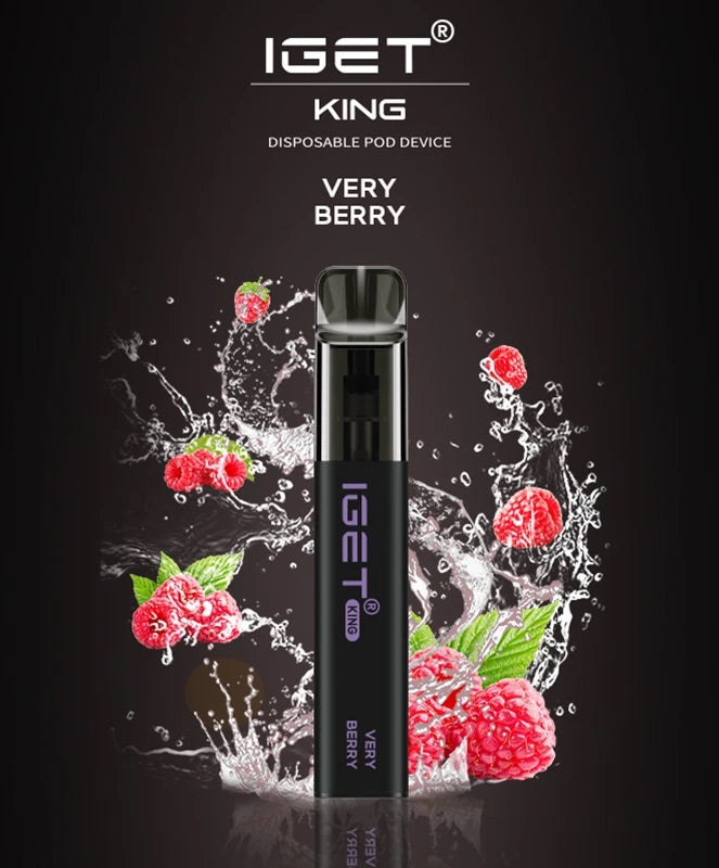 IGET KING VERY BERRY - 2600 PUFFS