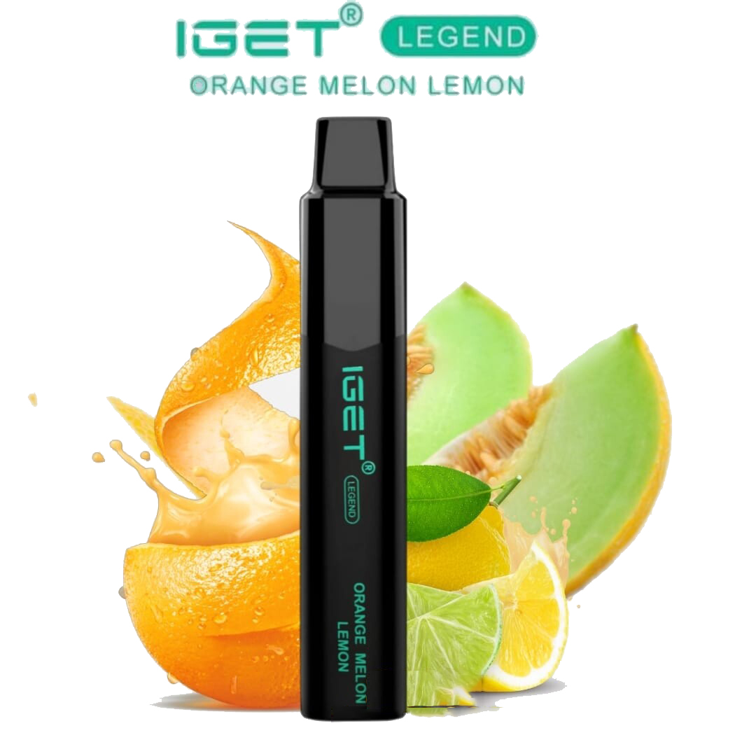IGET LEGEND ORANGE MELON LEMON - 4000 PUFFS