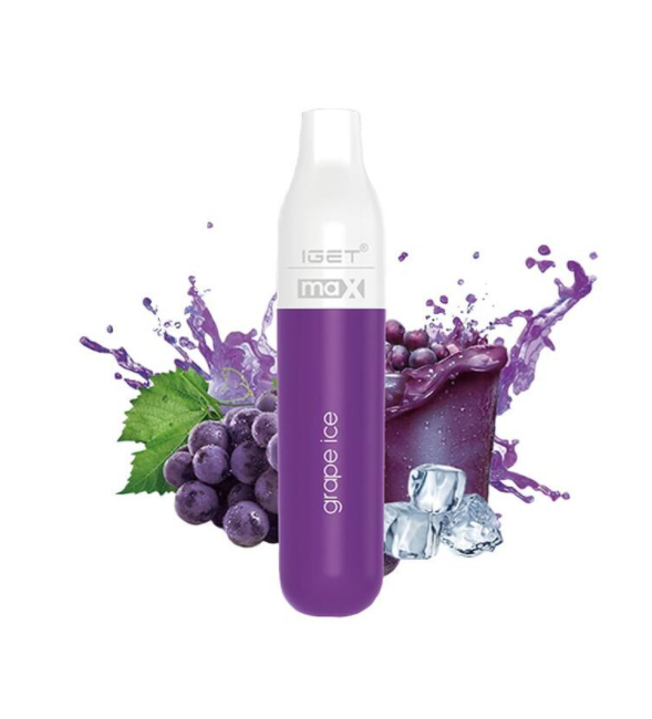 IGET MAX GRAPE ICE - 2300 PUFFS