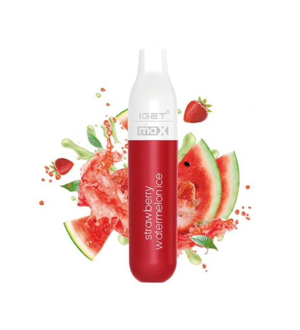 IGET MAX STRAWBERRY WATERMELON - 2300 PUFFS
