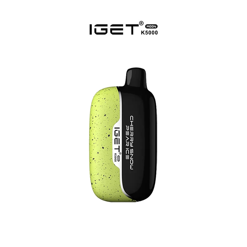 IGET MOON - CHERRY SNOW PEA ICE - 5000 PUFFS