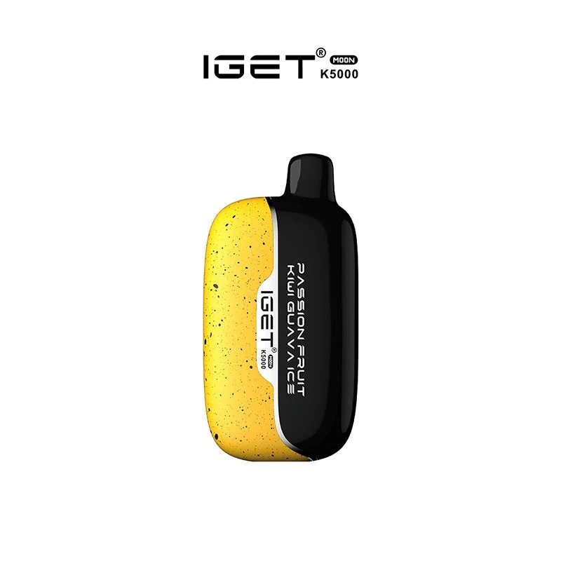 IGET MOON PASSIONFRUIT KIWI GUAVA ICE - 5000 PUFFS